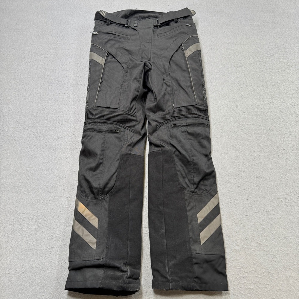 Harley-Davidson FXRG Pants Men's Small Black Riding Reflective Motorcycle Biker